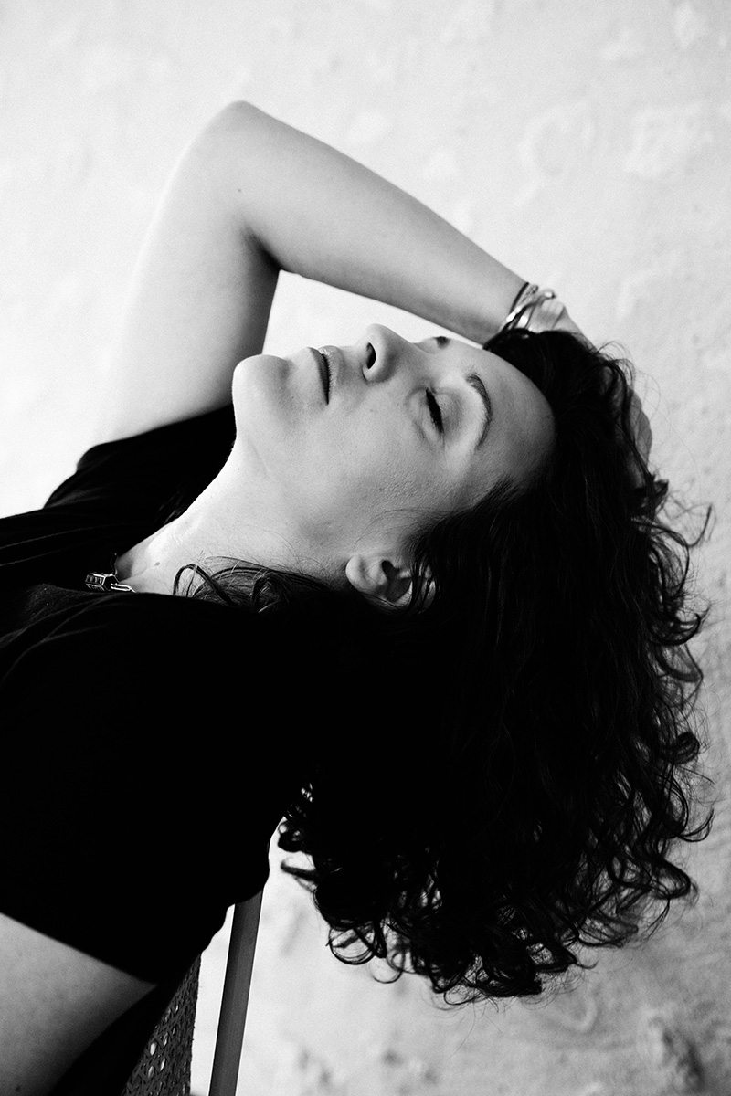 mise en beauté pour shooting femme